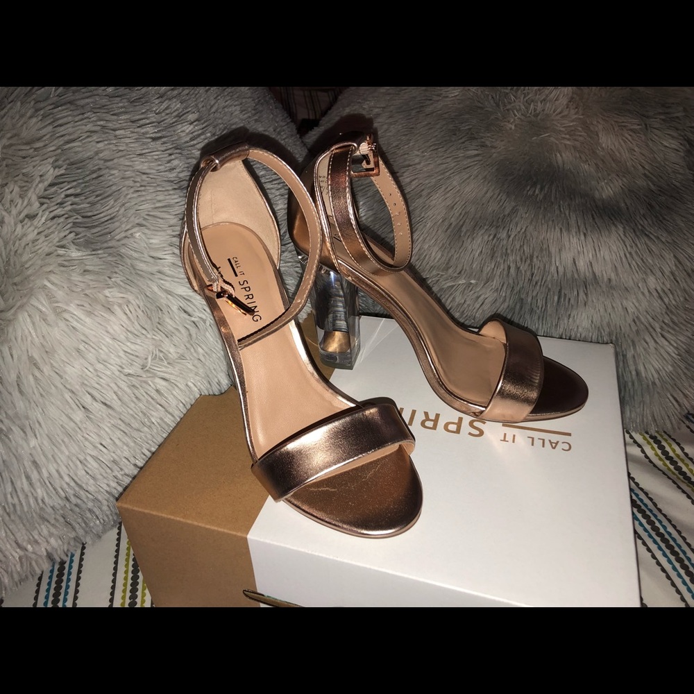 Rosegold Heels👠